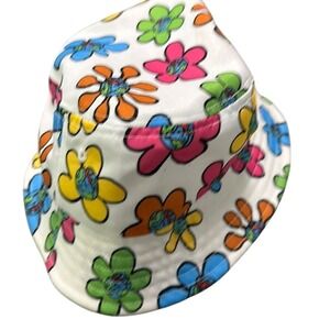 Bored Teenager Women's Multi-Color Floral Bucket Hat One Size Fits All